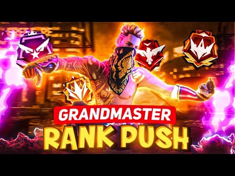 Free Fire Live 🛑Br Rank Grandmaster push 🏆🥵Redeem Code Giveaway adcast