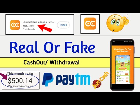 ClipCash:Fun Videos & Rewards App Real Or Fake -  ClipCash App - ClipCash Fun Videos Cashout