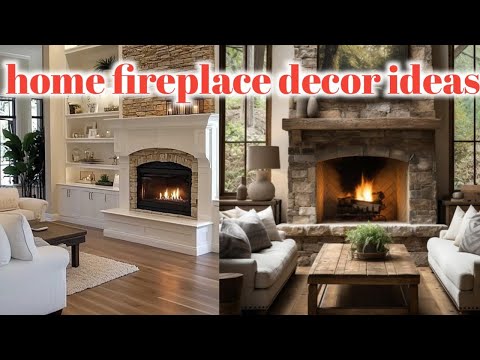 Home Fire Place Decoration Ideas . @homedecorationideas289.