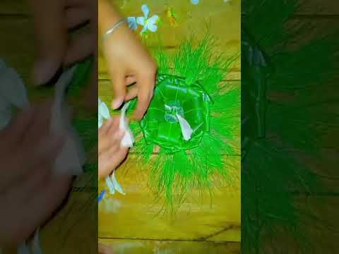 Navratri sapical decoration #shots #diy #wallhanging #easy #flowers #beautiful #amazing