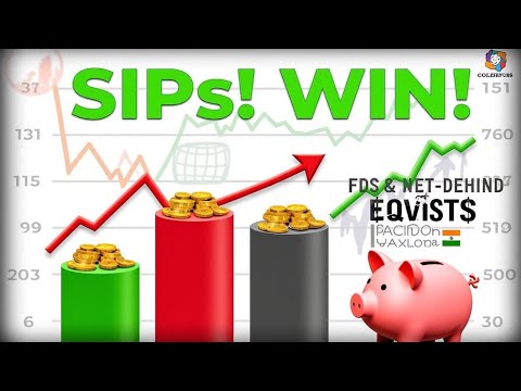 "SIPs Overtake Fixed Deposits & Equities in India🇮🇳 💰 | Finance Report📊"