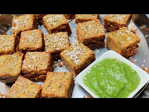 कोथिंबीर वडी-महाराष्ट्र-गुजरात का फेमस नाश्ता । Kothimbir Vadi without steaming । Coriander Fritters