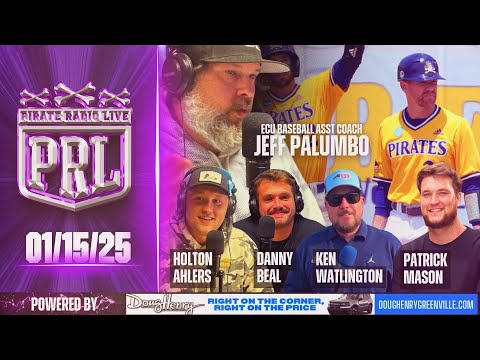 Pirate Radio Live - 1/15/2025 - DB, KW, Jeff Palumbo, P Mase, Ryan Meadows, Holton