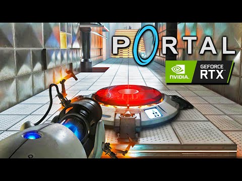 Portal with RTX Gameplay - Ultra Settings - Raytracing - Full Walktrough (PC 1440P)