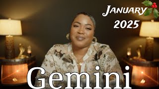 GEMINI - "No More Time Wasted! 2025 Changes Your Life" ✰ JANUARY 2025 ☽ PREDICTION & ASTROLOGY