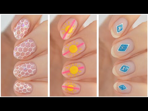 Minimalistic Nail Art 2024 ☀️ Fun & Easy Summer Nail Design Compilation!