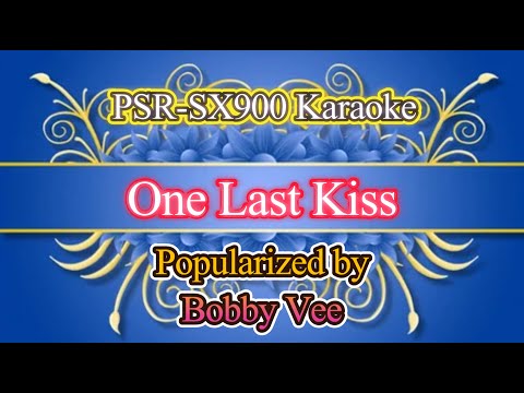 One Last Kiss - Bobby Vee Video Karaoke