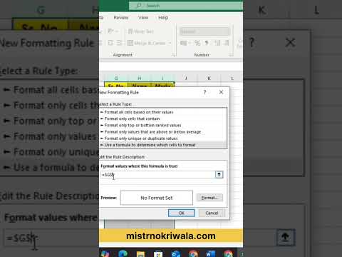 How to add automatic Border in excel #mistrnokriwala #exceltips