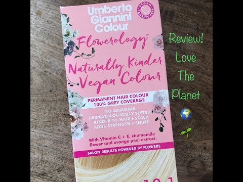 Vegan Hair Dye Review! Umberto Giannini Flowerology