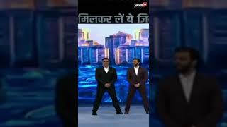 Mission Swachhta Aur Paani | Actors Akshay Kumar And Riteish Deshmukh Do The 'Woosh' Move | News18