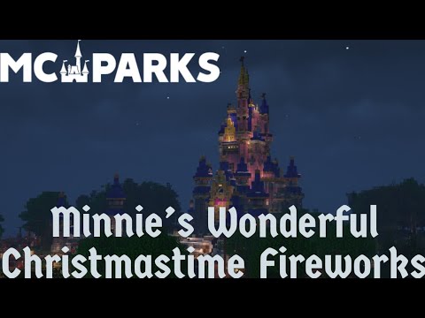 NEW! Minnie's Wonderful Christmastime Fireworks Full Show McParks