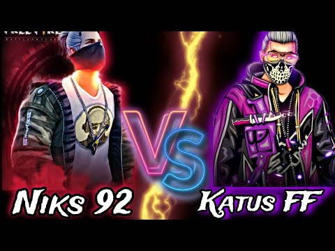 Niks 92 Vs Katus FF || With Free fire Max 🔥 | Open challenge 1vs1 Custom