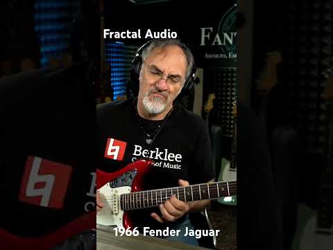 Running an original 1966 Fender Jaguar into Fractal AXE FXIII with Vox AC30 model sim. #guitar