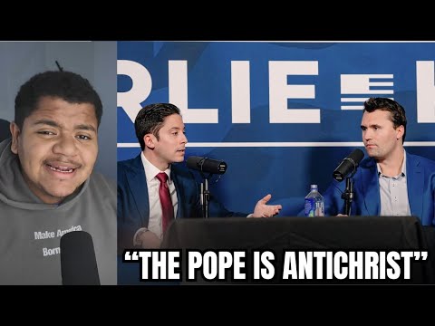 Charlie Kirk HUMBLES Michael Knowles with Contradictions in Catholicism!