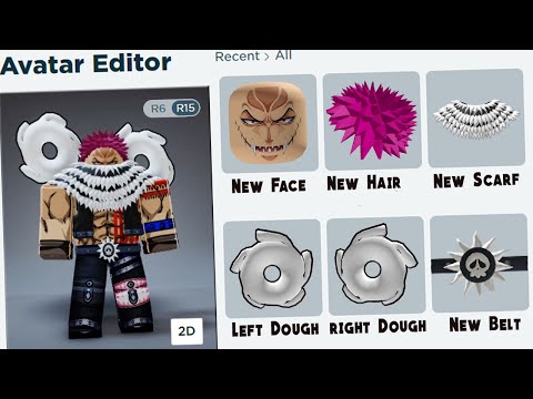 *NEW* How to make *KATAKURI* Avatar in Roblox | One Piece Cosplay | 2024