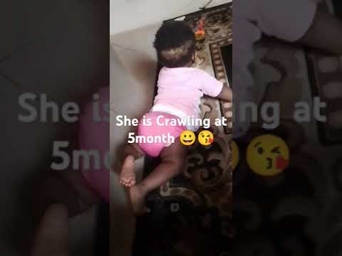 Wow!! 5month old crawling ,😊😀❤️💕 #baby #babybarachiel #music #newmusic #afrobeats #damselhrh