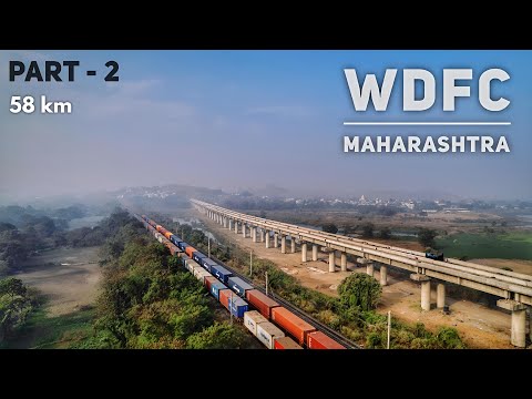 Western Dedicated Freight Corridor Progress | Maharashtra JNPT Update | Part-2