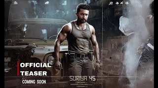 BREAKING : SURIYA 45 PROMO ( Tamil ) | RJ BALAJI | SURIYA | TRISHA KANNAN | AR RAHMAN | #SURIYA45