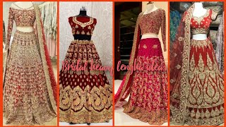 Heavy bridal lengha designs for the new styles outfit bridal ideas