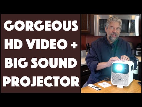 Wanbo Mozart 1 HD Video Projector -- DEMO & REVIEW