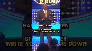 IF YOU WRITE YOUR DREAMS DOWN THEY WILL COME TRUE || Steve Harvey Motivational Speech #shorts