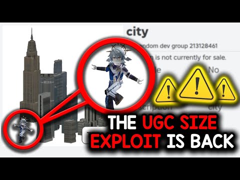 this roblox ugc exploit is BREAKING GAMES...