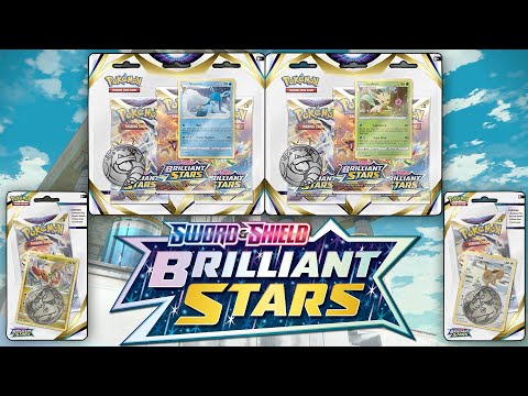 OPENING EVERY BRILLIANT STARS BLISTER OF POKEMON CARDS!