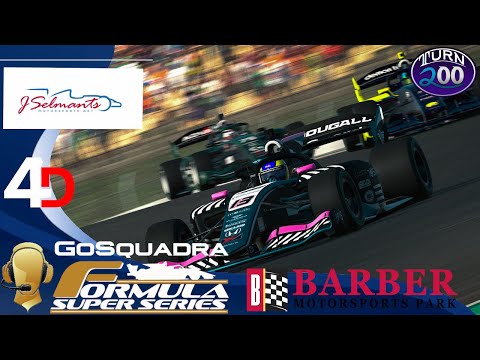 GoSquadra Formula Super Series - Grand Prix of Birmingham presented by Joey Selmants Art