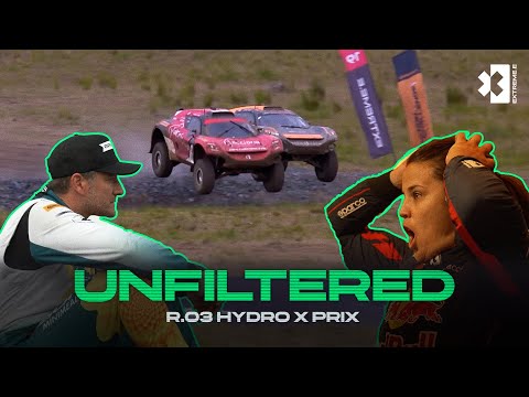 Paddock comes together to help SUN Minimeal after CRASH 💚 | Unfiltered E03 Hydro X Prix | Extreme E