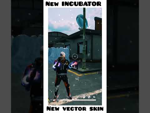 free fire new INCUBATOR vector gun skin #freefireindia new event #freefire#trending #youtubeshorts