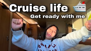 Cruise ship life || life updates || Get ready with me for work