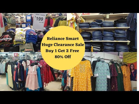 Reliance Smart Super Store Fashion Collections/ Huge Clearance Sale / 80% Off/Trends/Ajio/Men/Women