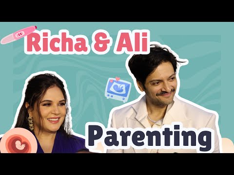 Richa Chadha & Ali Fazal now fights on who gets to change the baby’s diaper🍼🐣