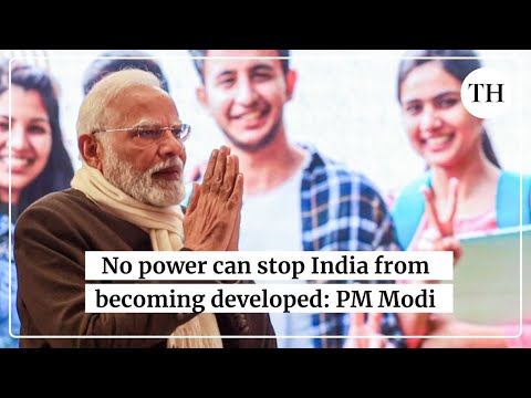 India’s young will power its rise to becoming developed by 2047: PM Modi