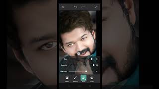 thalapathy Vijay photo editing #shorts