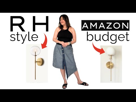 Restoration Hardware STYLE🔸AMAZON BUDGET Finds Guide