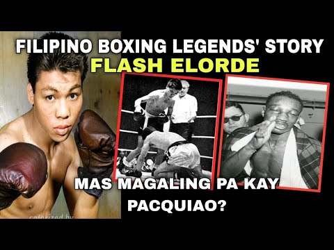 Ganito kahusay ang world boxing champion na si FLASH ELORDE mas magaling siya kay PACQUIAO?