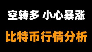 比特币即将大暴涨，目标位？比特币行情分析。