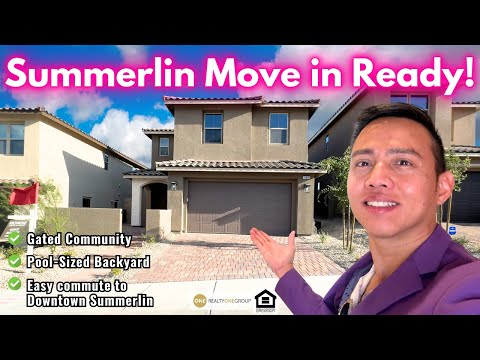 Brandnew Move-In Ready Home For Sale in Summerlin Las Vegas | Richmond American