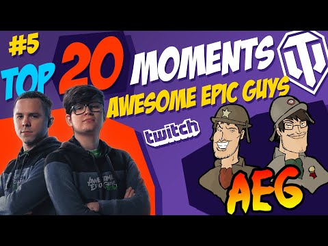 #5 Awesome Epic Guys TOP 20 Moments | World of Tanks