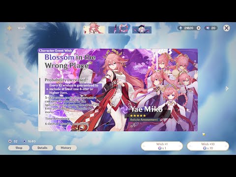 Yae Miko Banner Pull Gone Wrong | Genshin Impact