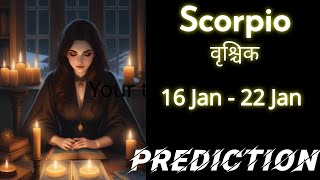 ❤️Scorpio❤️ वृश्चिक 🌼 16-22 January 2025💚 Vrishchik Rashi January 2025