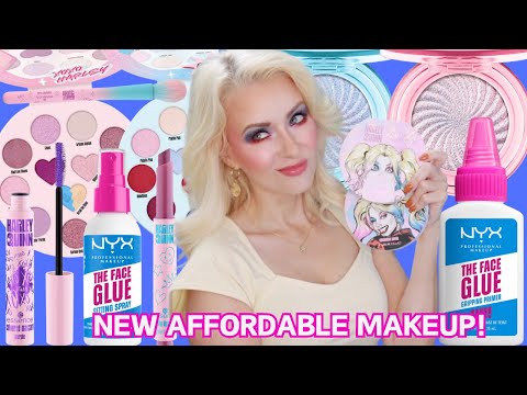 NEW ESSENCE X HARLEY QUINN MAKEUP + MORE! AFFORDABLE MAKEUP HAUL GRWM!