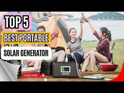 Top 5 Best Portable Solar Generator || Bluetti Solar Generator 2024