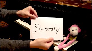 【ピアノ】「Sincerely」を弾いてみた【ヴァイオレット・エヴァーガーデンOP】