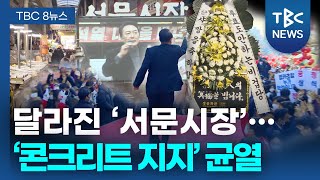 달라진 ‘서문시장’... ‘콘크리트 지지’ 균열ㅣTBC뉴스