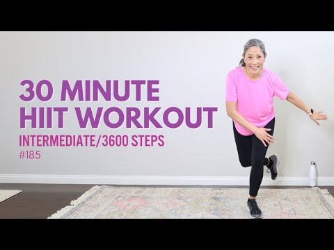 30 Minute Weight Loss Walking HIIT for Seniors | Burn Belly Fat