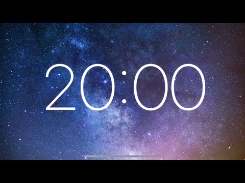 20 Minute Timer - Eerie Out of Space Sounds