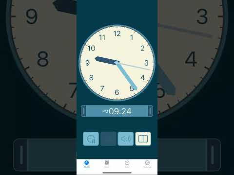 [iPhone App] Learning Clock Timer