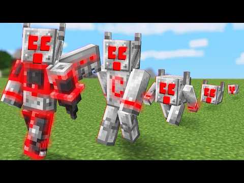 Evolving as a Robot in Minecraft